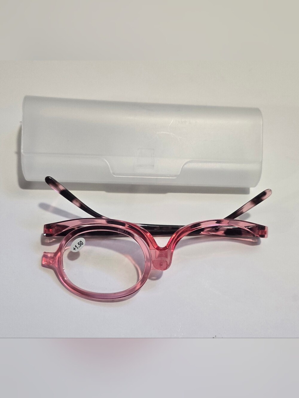Pink Makeup Reading Glasses +1.50 – New